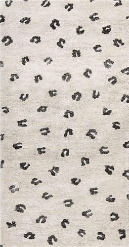 AFIS - Vloerkleed - Lichtbeige - 80 x 150 cm - Katoen