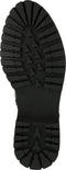 PS Poelman LUNA - Dames Veterboots - Imitatiebont - Zwart - Maat 42