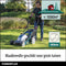 Powerplus POWPG10240 - Elektrische grasmaaier - 1800 W 46 cm maaibreedte met mulchfunctie en grasopvangbak