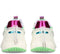 POSH by Poelman MADEE - Dames sneakers - Vetersluiting met chunky zool - Groen met combinatie