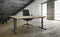 T-poot Wingbureau Quick breed 180CM diep 120CM bladkleur Beuken framekleur Aluminium (RAL9006) wingzijde Links