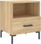 vidaXL - Nachtkastjes - 2 - st - 40x35x47,5 - cm - bewerkt - hout - sonoma - eikenkleur