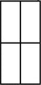 vidaXL - Inloopdouchewand - 80x195 - cm - mat - gehard - glas