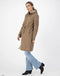 Goosecraft GC Madelyn - Dames Jas - Faux teddy - Bruin - Maat L