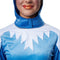 dressforfun Geestige paradijsvogel - kostuum - pluche jurk met muts en voetkappen - XL