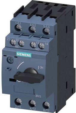 Siemens 3RV2011-1CA15 Vermogensschakelaar 1 stuk(s) Instelbereik (stroomsterkte): 1.8 - 2.5 A Schakelspanning (max.): 6