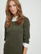 VILA VITINNY NEW DRESS - Damesjurk met ronde hals en 3/4 mouwen - XS