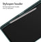 imoshion Tablet Hoes - Geschikt voor Samsung Galaxy Tab S9 11.0 inch - Trifold Hardcase Bookcase - Groen