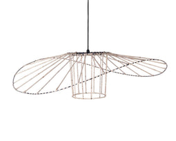 Furnilux-Design Rotan Hanglamp Ø90 cm – Unieke Handgemaakte Plafondlamp van Rotan & Touw – Grote...