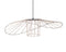 Furnilux-Design Rotan Hanglamp Ø90 cm – Unieke Handgemaakte Plafondlamp van Rotan & Touw – Grote...