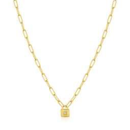Ania Haie Under Lock & Key AH N032-01G Dames Ketting