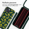 iMoshion Hoesje Geschikt voor iPhone 15 Hoesje Met Koord - iMoshion Siliconen design hoesje met koord - Groen / Avocado Green