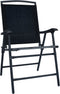 vidaXL - Tuinstoelen - inklapbaar - 2 - st - textileen - crème