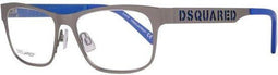Heren Brillenframe Dsquared2 DQ5097-015-52 Ziverachtig (ø 52 mm)