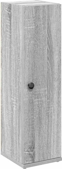 vidaXL - Badkamerkast - met - rolhouder - 20,5x22x72 - cm - grijs - sonoma - eiken