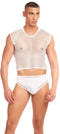 Ondergoed Set – Wit – 3-Delige Erotische Lingerie S/M