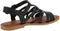 TOMS Sephina Sandal - Platte sandalen - Leer - Zwart - Maat: 37