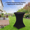 Infinity Goods Stevige Statafel Incl. Zwarte Statafelrok - Partytafel - Robuust en Weersbestendig -