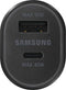Samsung EP-L5300XBEGEU - Oplader - 60W - 1x USB type-A 1x USB type-C - Sigarettenaansteker - 53,5g
