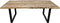 Eettafel SoHo - 250x100 cm - acacia/ijzer