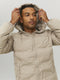JACK&JONES ESSENTIALS JJESEAMLESS RECYCLE PUFFER SN - Heren Jas - Lichtgewicht voering en capuchon - Maat S