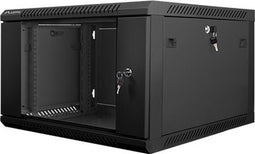 Lanberg WF01-6606-10B - Wandrek - Staal - Max. 60 Kg - Zwart