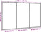 vidaXL Whiteboard magnetisch inklapbaar 120x80x1,7 cm aluminium