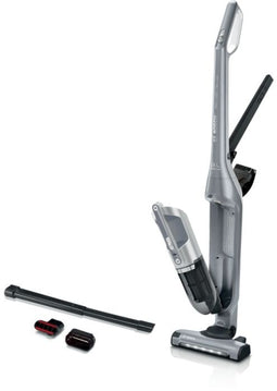 Bosch Serie 4 - 2-in-1 Steelstofzuiger - Zakloos - Zilver