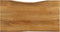 vidaXL - Tafelblad - met - natuurlijke - rand - 120x60x2,5 - cm - massief - mangohout