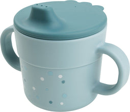 Done By Deer Foodie Spout Cup Happy Dots Blue