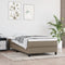 vidaXL - Bedframe - zonder - matras - 90x190 - cm - stof - taupe