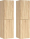 vidaXL - Tv-meubels - 2 - st - 30,5x30x110 - cm - bewerkt - hout - sonoma - eikenkleurig