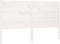 vidaXL - Hoofdbord - 166x4x100 - cm - massief - grenenhout - wit