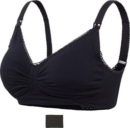 Carriwell Carrigel - Voedingsbeha - Padded cups met Gel-beugel - Zwart - L