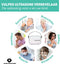 Vulpes Goods® HealthCare - Ultrasone Vernevelaar Inhalator - Voor Kinderen Volwassenen en Baby's - Incl. 3 Maskers