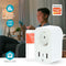Nedis SmartLife Slimme Stekker – Smart Plug – WiFi – Energiemeter & Tijdschakelaar – 3680W – App & Spraak – iOS / Android – 1 Stuk