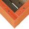 vidaXL - Plantenbak - 40x40x49,5 - cm - massief - grenenhout - wasbruin