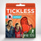 TickLess vlooien en teken afweer voor Kinderen / Volwassenen - Oranje/Rood