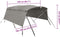 vidaXL - Biminitop - 4 - bogen - met - zijwanden - 243x(185-198)x137 - cm