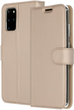 Accezz Wallet Softcase Bookcase - Samsung Galaxy S20 Plus - Kunstleer - Goud
