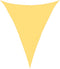 vidaXL - Zonnezeil - 160 - g/m² - 4x5x5 - m - HDPE - beige