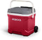 Igloo Latitude 16 - Passieve koelbox met wielen - 15 liter - Rood