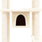 vidaXL - Kattenmeubel - met - sisal - krabpalen - 176 - cm - donkergrijs