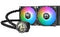 Thermaltake TH240 V2 Ultra ARGB - AIO Koeler - 480x480 LCD Display 16.8M kleuren - Zwart
