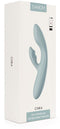 Svakom - Chika - Verwarmende Rabbit Vibrator - Tarzan Vibrator - Met App Control - Lichtgrijs
