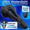 Nextcover Fietszadel 3.0 - Ergonomisch Memory Foam - Zwart - 26 x 18 x 10 cm