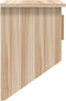 vidaXL - Wandkast - met - haken - 80x24x35,5 - cm - bewerkt - hout