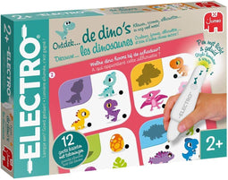 Electro - Wonderpen - Educatief spel met 12 kaarten - Ontdek de dino's
