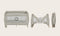 Lionelo Stefi Plus - Campingbedje 2in1 - Reisbedje en box tot 15 kg - Beige