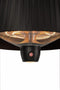 Sunred Artix - Terrasverwarmer - Infrarood 1500 W - Zwart - Afstandsbediening - LED verlichting
